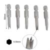 Embouts de tournevis, jeu de 5 pièces, tournevis croisé intérieur à quatre Points