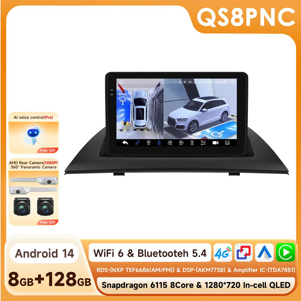 OSSURET 6115 Android Car Radio for BMW E83 X3 2004-2012 Carplay Car Multimedia Player Intelligent 2din Autoradio GPS AIPRO