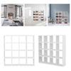 1/12 Mini Dollhouse 16 Grid Shelves Rack Book Toy Display Rack Kids Girl Gifts