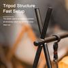 Aluminum Alloy Camping Hanging Rack Multifunctional Portable Triangle Rack with Hooks for Picnic Barbecue for Hiking Backpacking