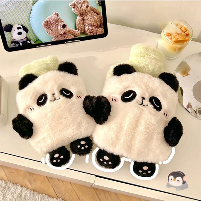 Kawaii Hot Water Bags Cute Plush Rubber Hand and Foot Belly Warmer Explosion-proof Hot Water Bottles for Women Period Pain