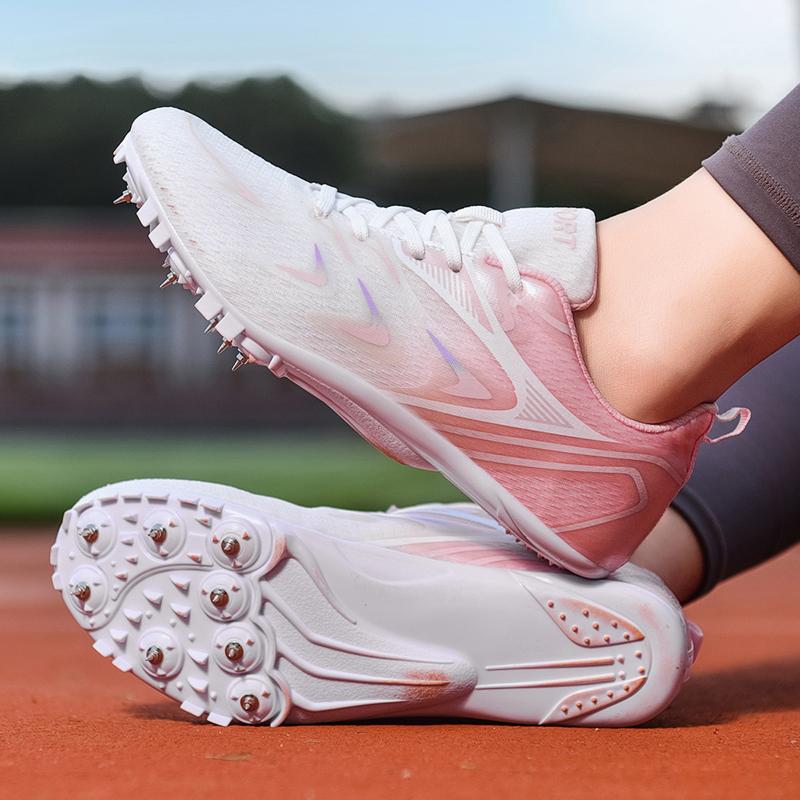 Outdoor Men Sneakers Anti Slip Track and Field Jumping Running Shoes Unisex Nail Shoes Short Distance Training Sports Shoes