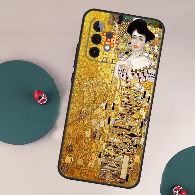 Gustav Klimt Abstract Painting Case For Samsung Galaxy A13 A23 A33 A53 A73 A12 A22 A32 A52 A52S A04S A50 A51 A71 Coque