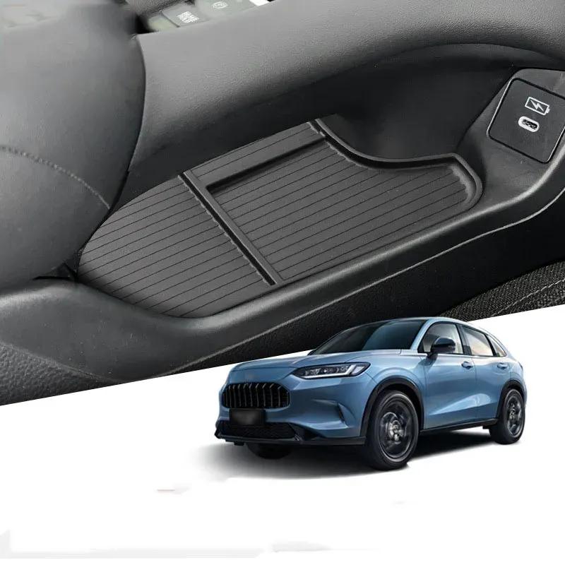 TPE Car Central Console Lower Storage Tray Organizer Storage Case for Honda HRV ZRV 2023-2024 Auto Accessories