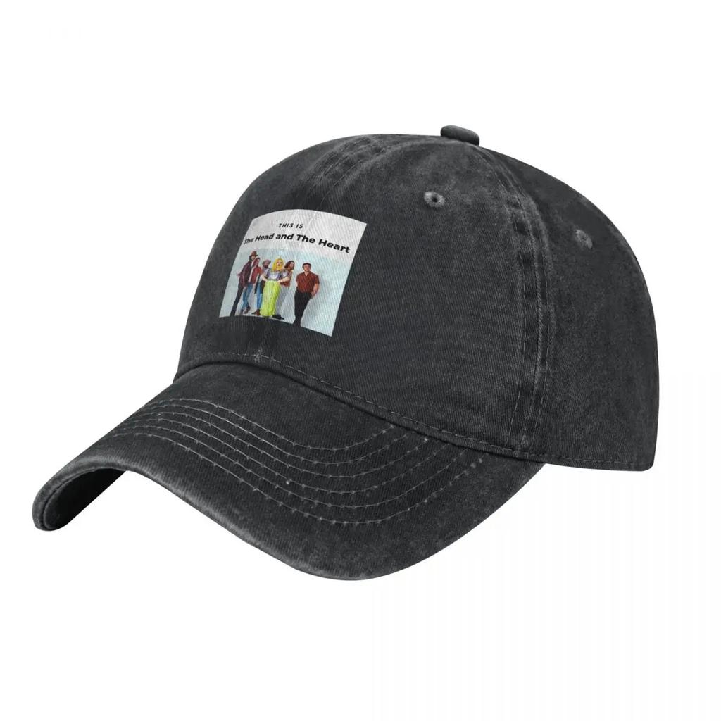This is The Head and the Heart Baseball Cap Fashion Beach sun caps Visor foam party Hat For Girls Mens