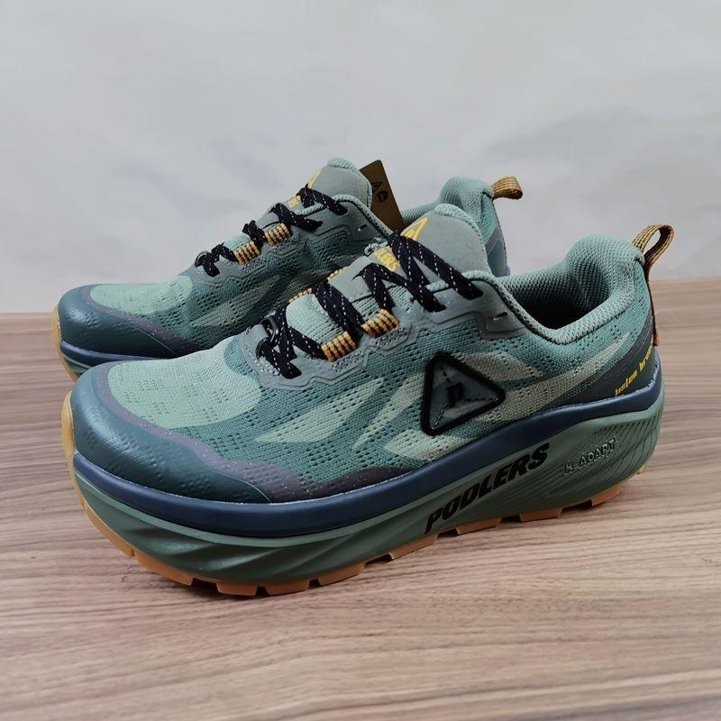 Markenprodukt Bequemer Dicker Boden Laufschuh Jogging Schuh Designer Breiter Fuß Geländelaufschuh Unisex Laufsportschuh