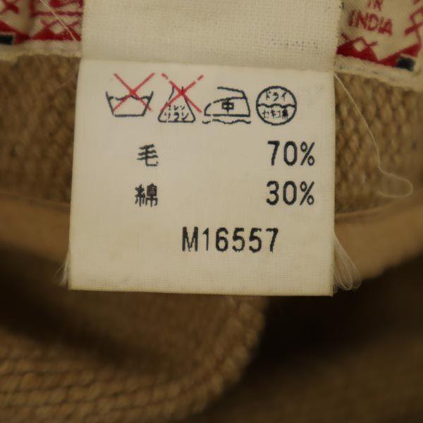 Styleeyes Toyo Enterprise Ethnic Pattern Wool Jacket 36 Beige Men's Used