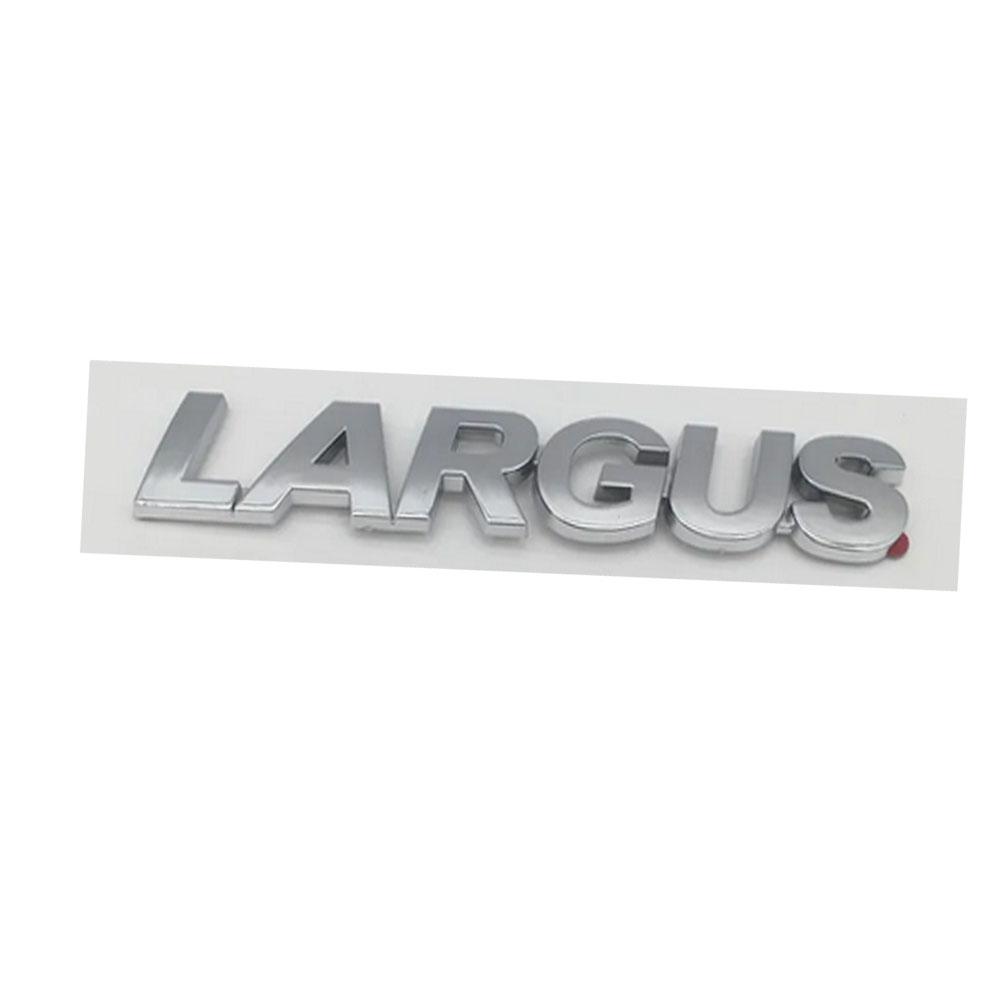 For LADA LARGUS Car Fender Side Stickers Rear Bumper Stickers Rear Door Trunk Rear Logo Styling Accessories