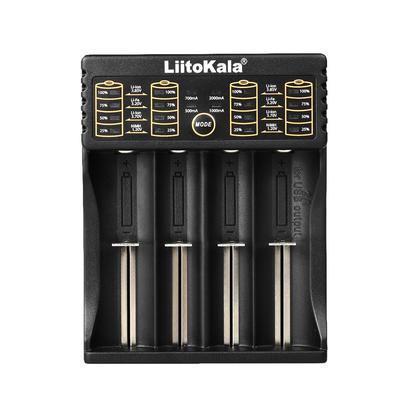 LiitoKala Lii-402 Cargador de batería inteligente 1,2 V 3,7 V 3,2 V 3,85 V AA/AAA para 18650 18490 18350 17670
