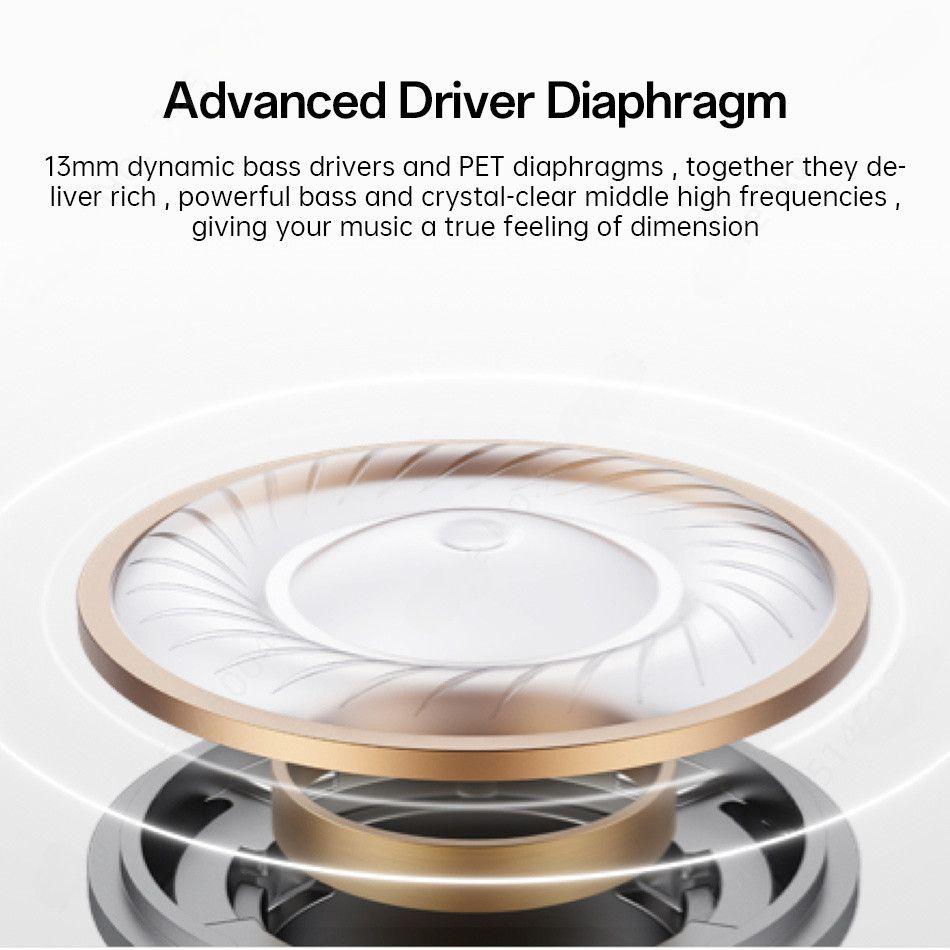 Słuchawki Realme Buds T01 Prawdziwie Bezprzewodowe Słuchawki Douszne Redukcja Szumów AI Słuchawki TWS Bluetooth 5.4 28 Godzin Pracy Baterii