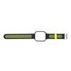 2 in 1 Watch Replacement Band for Redmi Watch 3 Quick Release Soft Silicone Sweat Proof Smartwatch Wristband Black Green