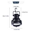 2 in 1 Camping Lantern LED Fan Storm Light 18 LED Portable Camping Lantern with Ceiling Fan for Hiking Outdoor Emergencies Tent