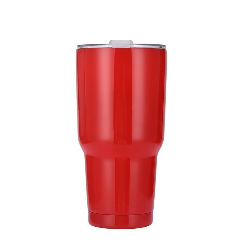 30Oz Portable Stainless Steel Water Bottle with Straw Thermos Tumbler Keep Drink Cold Hot Coffee Bottle Customizable