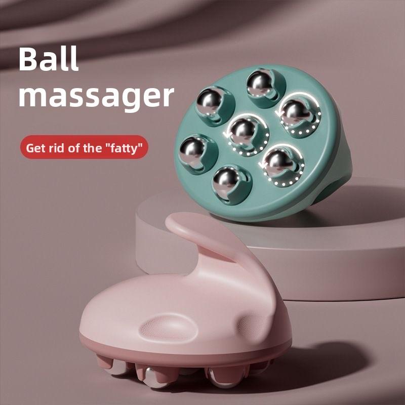 Dragon Ball Abdominal Massage Roller with Manual Full-Body Rolling Mechanism