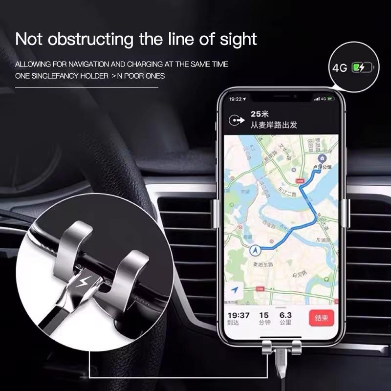 Car Phone Brace Mount Auto Air Vent Handset Holder For Honda Civic Accord Fit Jazz Pilot CRV Odyssey Passport City Shuttle HRV