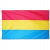 Tęczowa Flaga LGBT Duża 90X150Cm Panseksualność F2