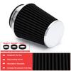 Universal Car High Flow Cold Air Intake Air Inlet Air Intake System Mushroom Head Air Filter Neck 76mm / 70mm / 63.5mm / 60mm