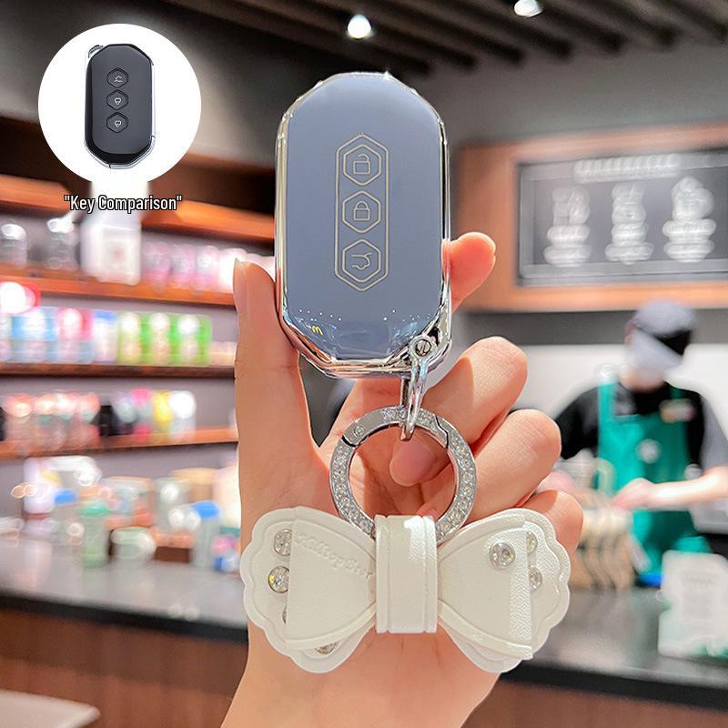 Herren Auto Schlüsselhülle für Wuling E5 Starlight, 730 Star Chaser und Star Cloud Jiachen Kaijie Modelle