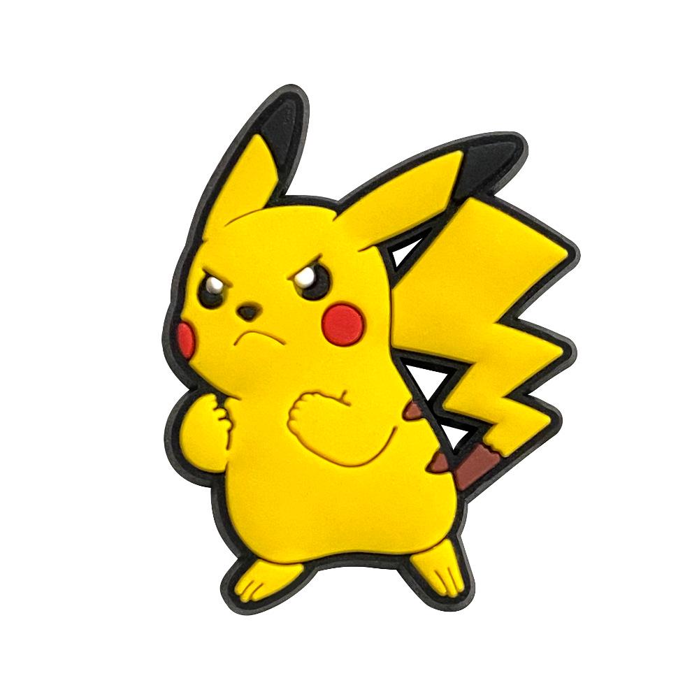 

Мягкие резиновые пряжки для обуви-клогов с цветами Покемон