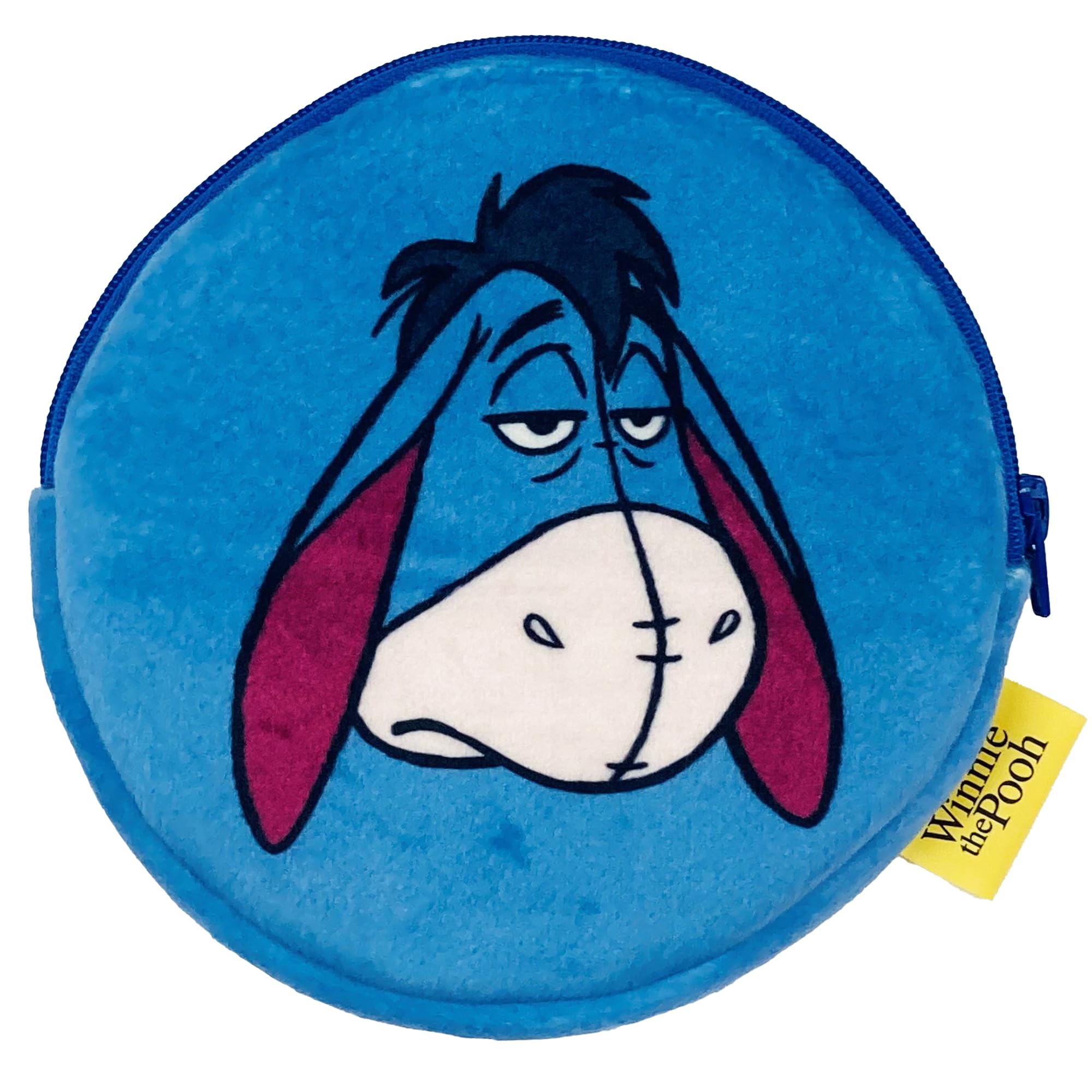 

MORIPiLO Чехол для салфеток, Иа Дисней Плюшевый брелок-кошелек, Маленький, Милый, 13x13см (Смешное лицо синее), Персонаж Диснея, Подушка Морисита