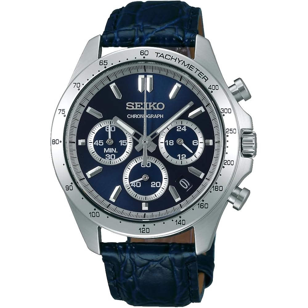 [Seiko Watch] SEIKO SELECTION SBTR019 Men s Watch, Battery Operated, Quartz, Chronograph, Leather...