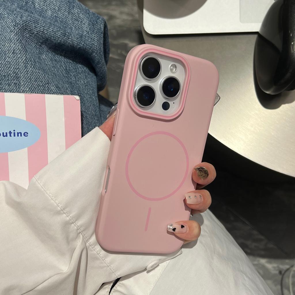 iPhone 17 skin-sensitive magnetic mobile phone case is suitable for Apple 16 protective case 15promax anti-drop all-inclusive 14.
