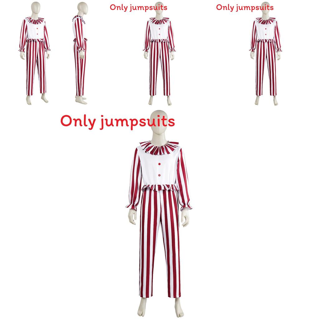 Clown In A Cornfield Cosplay Costume For Halloween Stage Performances With Spandex And Polyester For Halloween
