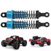 2PCS 1 16 Remote Control Car Metal Shock Absorber Damper for 1:16 RC Car 70mm Blue