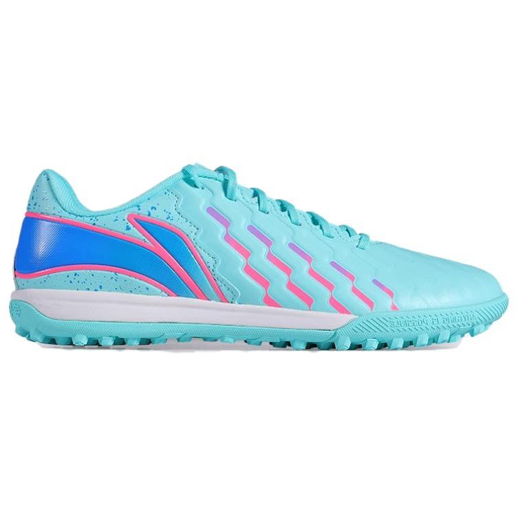 Li Ning Jin Wygodny Prosty TF (Gumowe korki) Sztuczna trawa Amortyzacja Antypoślizgowe Odporne na ścieranie Buty piłkarskie Męskie Buty piłkarskie YSTU0045-4