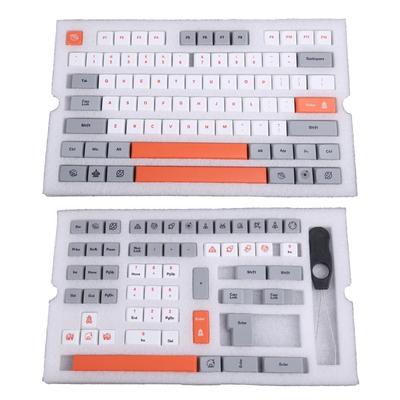 Mechanical Keyboard Keycaps  DA Profile 125Keys Dye Sub KeyCaps Compatible  MX GK61 64 68 96 126  for Ke
