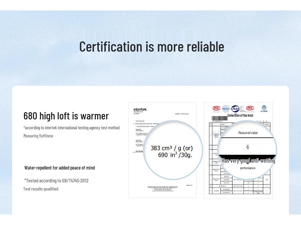 Tanboer Women's Mid-length Hooded Puffer Down Jacket