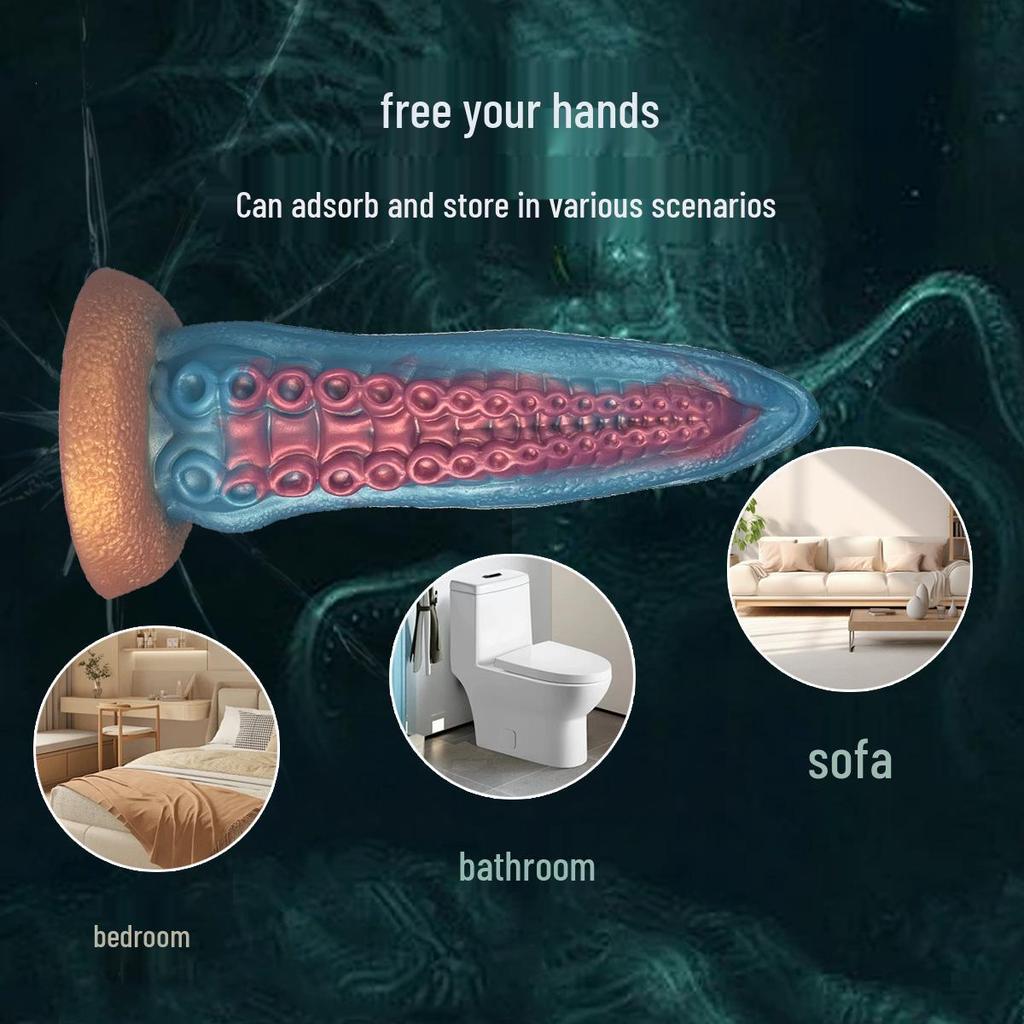 Silicone Octopus Tentacle Anal Plug - Outdoor Adult Toy