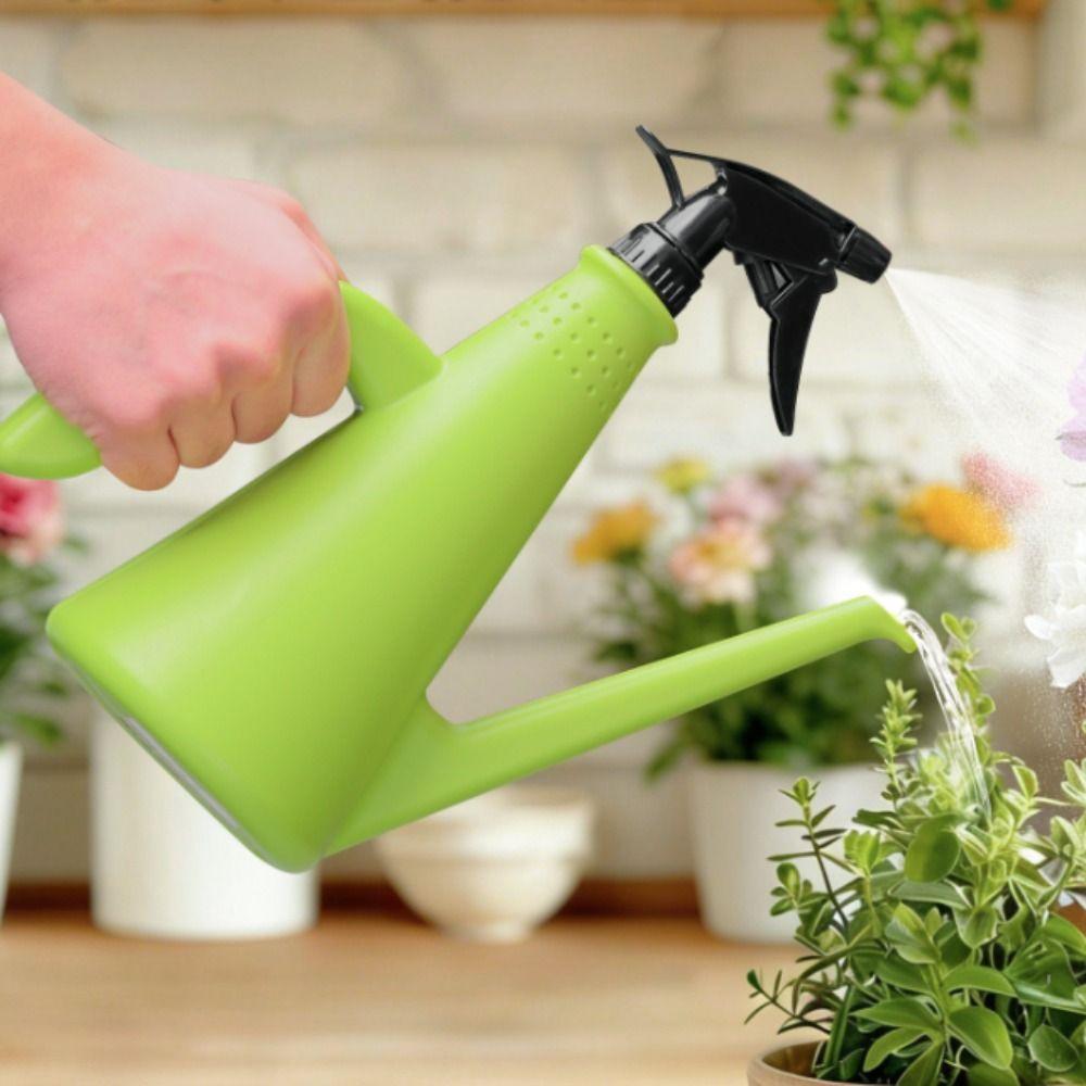 Large Capacity Garden Watering Spray Kettle 1L Potted Plants Sprinkler  Courtyard