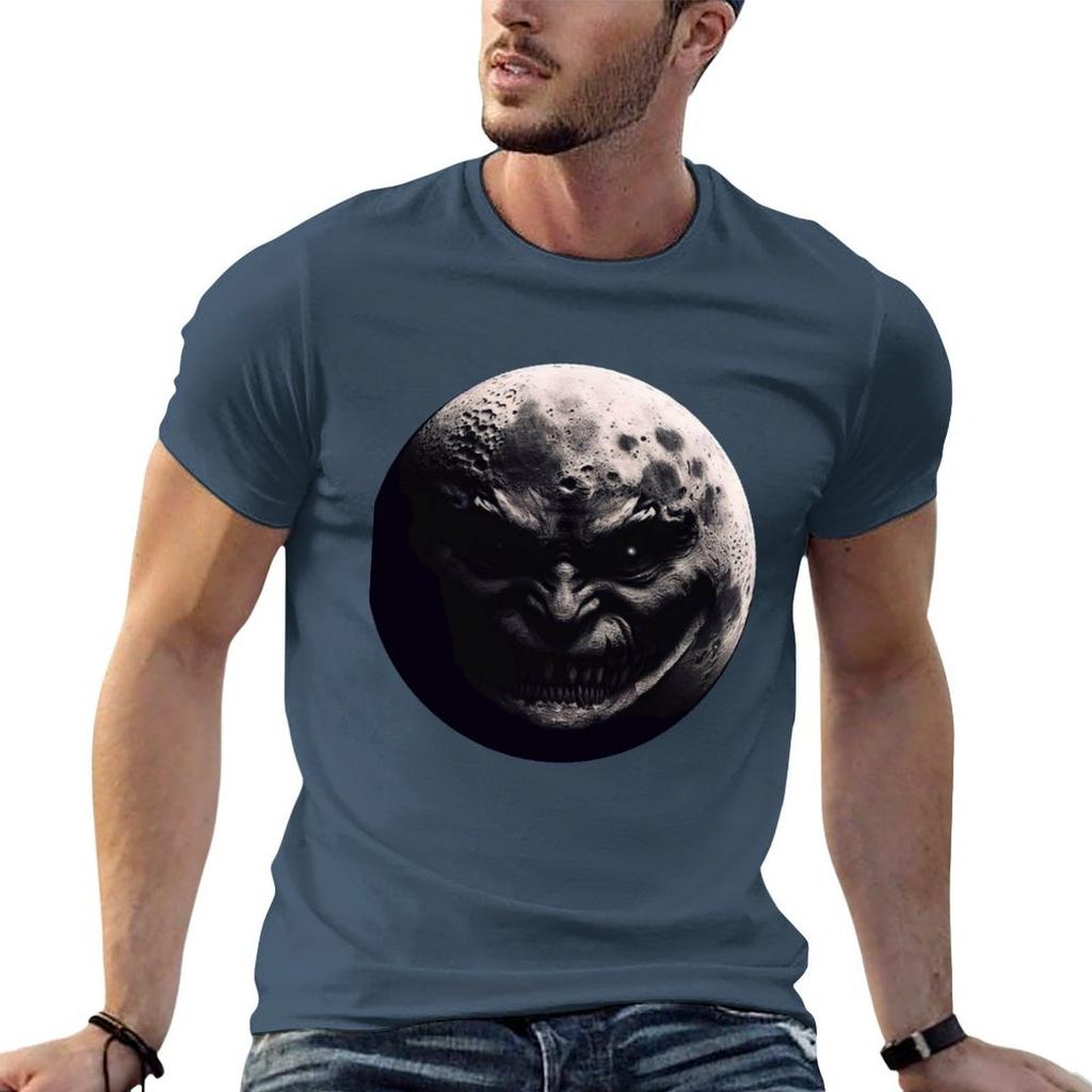 Boogeyunisex In The Moon Tshirt T Shirts Designer T Shirts For Unisex Graphic Tees Cotton T Shirt Pack Tshirt