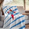 Celta Vigo Wappen Design Decke Outdoor Flanelldecke für Camping, Wandern, Gartenpartys, Picknick-Zubehör, Geschenk für Familie und Freunde
