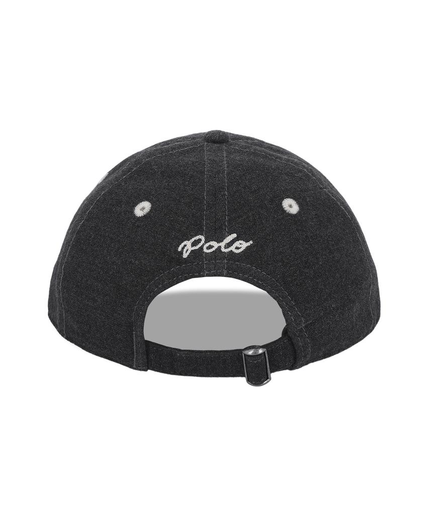 POLO RALPH LAUREN Brushed Chamois Ball Cap - Grey