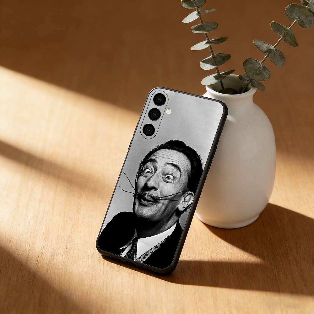 Artist S-Salvador Dalí Phone Case For Samsung Galaxy A91,80,73,72 ,71,53,52,32 ,31,22,21s,20,Soft Black Case