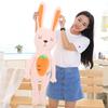 Plush Bunny Toy Carrot Sleep Pillow For Kids Girls Gift