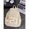 Schoolbag schoolbag junior high school girls bow high value girl heart backpack 1011 summer college student backpack