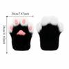 Mode Cartoon Cosplay Kostuum Handschoenen Piepende Kig Fursuit Kigurumi Pluche Kattenpoot Handschoenen Harig Warm Cosplay Accessoires Cadeaus