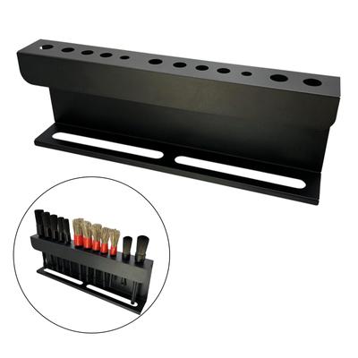 Versatile Detailing Brush Organizer and Spray Bottle Mount - Premium Alloy Bracket for Car Detailing Tools