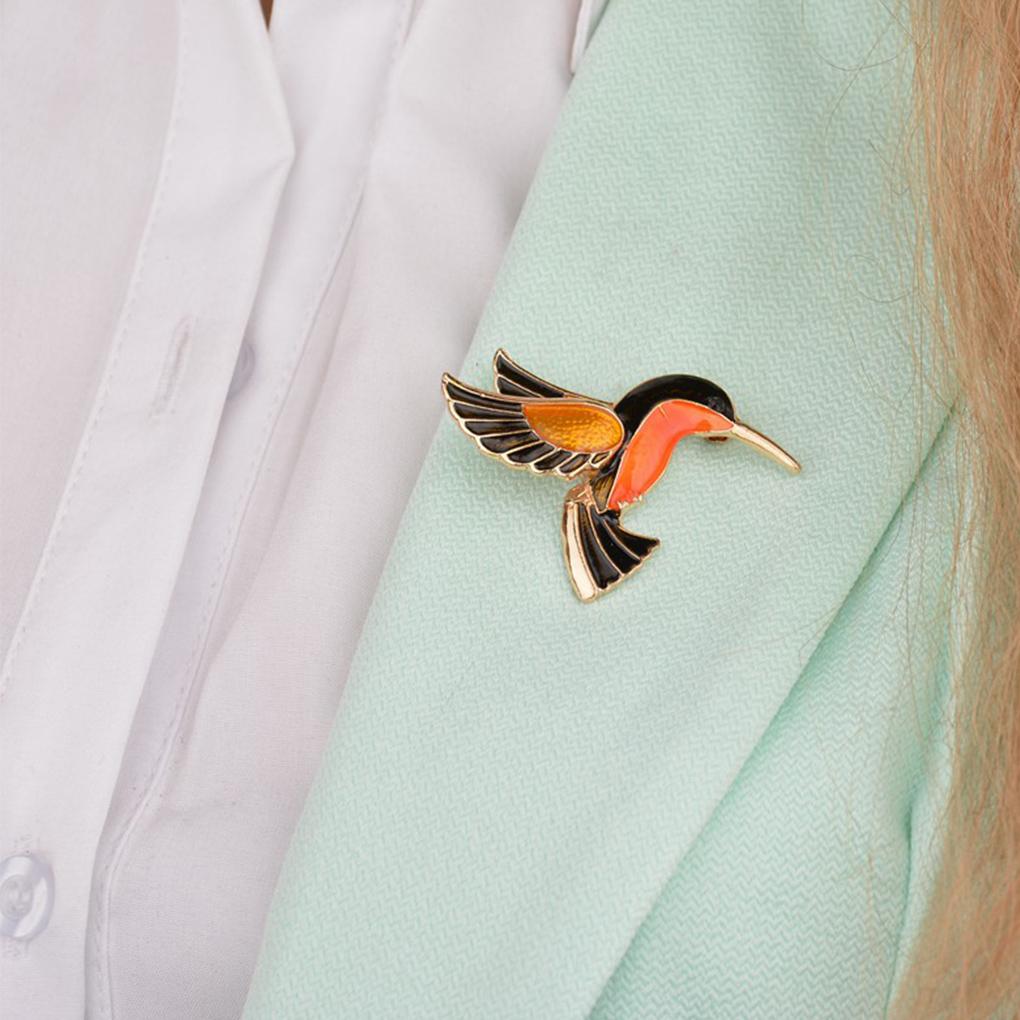 Bird Alloy Unisex Brooch Pins Fashion Decor Electroplating Broochpins Brooches for Women Girls Fashion Dress Wedding Clothing