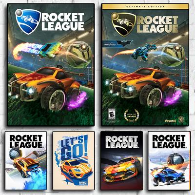 Poster de joc Rocket League, joc video, pictură pe pânză, imagine de perete pentru camera de băiat modernă, sufragerie, decor pentru acasă Cuadros