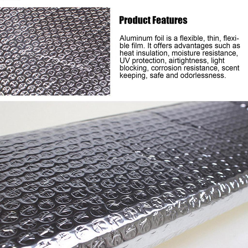 Large Truck Windshield Sunshade Aluminum Foil Heat Blocking Sun Visor Summer Truck Windshield Heat Insulation and Sun Protection