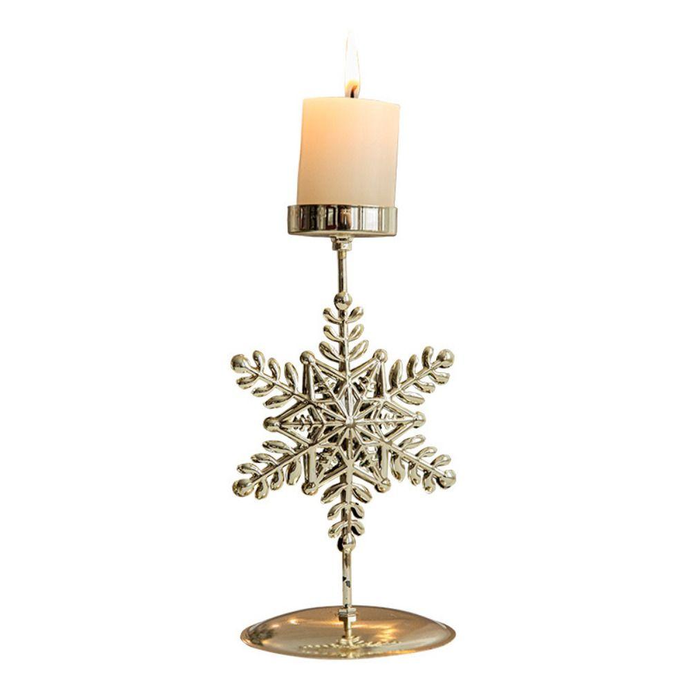 Decorative Xmas Tealight Holder Elk Christmas Candlestick  Wedding Party