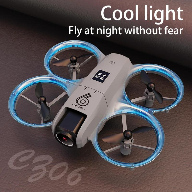 CZ06 Mini Drone 4k 480P Professional Plane Aircraft UFO fpv wifi Drones with camera Remote Control Airplane Light Helicopter Toy