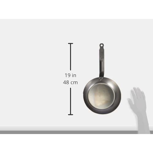 AHL18024 De Buyer 5110 IH-Compatible Iron Frying Pan, 24cm, 4000an