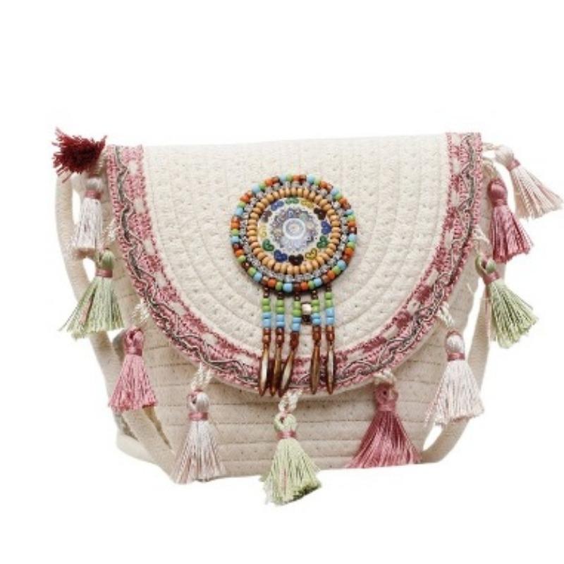 

Новая плетеная нишевая дизайнерская одноплечевая сумка-мессенджер для выхода в свет, модная, повседневная, ретро, универсальная сумка