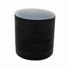 Women's Jewellery Holder, 4-Layer Rotating Design with Lid, Desktop Storage Box for Rings, Bracelets, Earrings and Necklaces