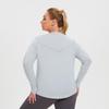 Plus Size Quick-Dry Mesh Long Sleeve Women's Yoga Running T-shirt